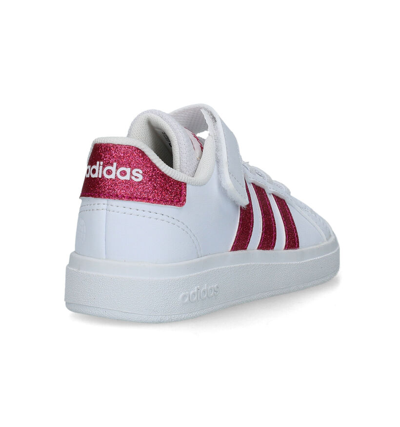 adidas Grand Court 2.0 EL Witte Sneakers voor meisjes (324671)