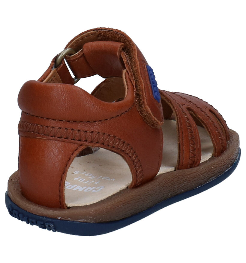 Camper Bicho Sandales en Cognac en cuir (288734)