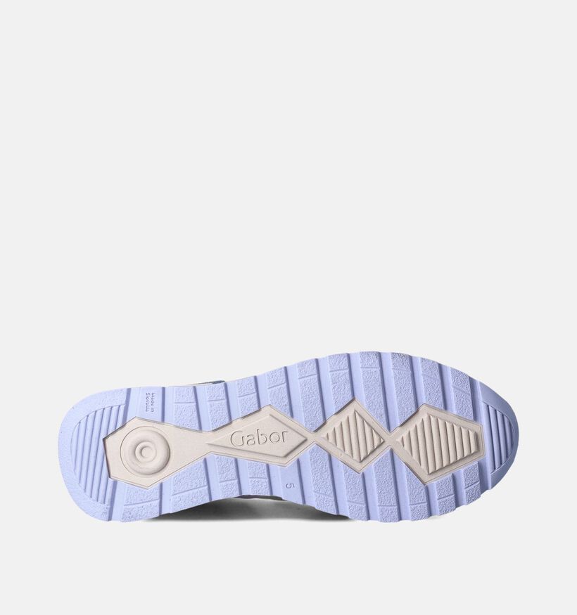 Gabor Baskets en Bleu pour femmes (355091) - pour semelles orthopédiques