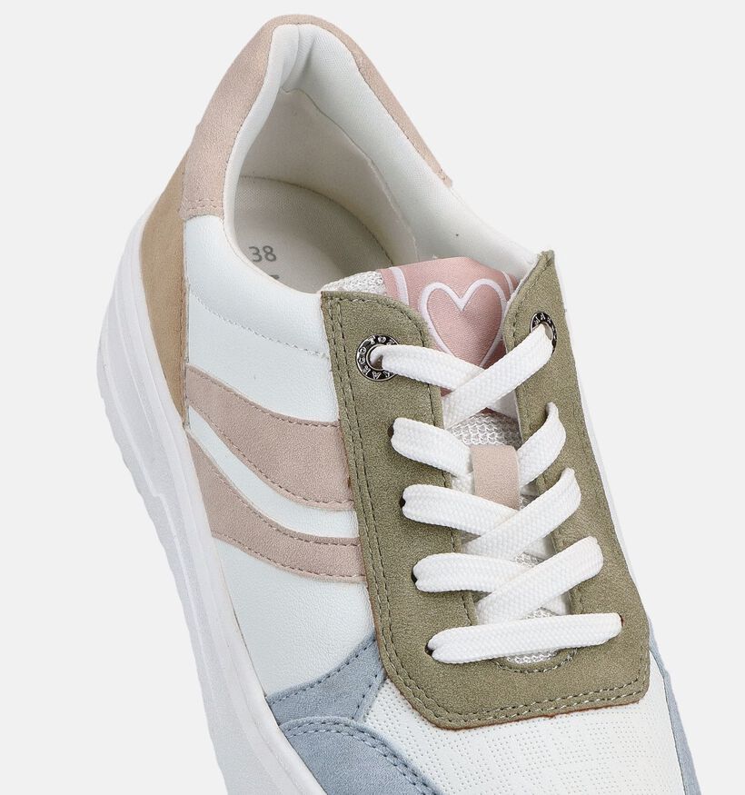 Marco Tozzi Baskets en Blanc pour femmes (367950) - pour semelles orthop&eacute;diques