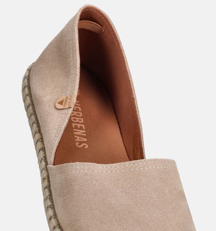 Verbenas Carmen Serraje Espadrilles en Beige pour femmes (370097)