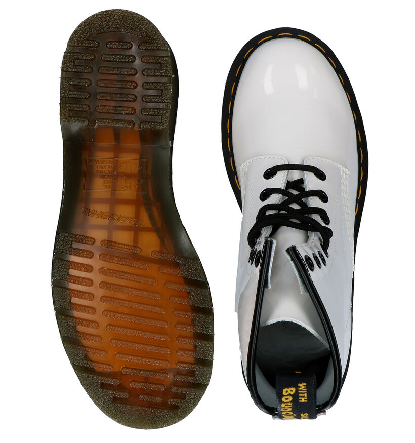 Dr. Martens 1460 Bottines en Blanc en cuir (284638)