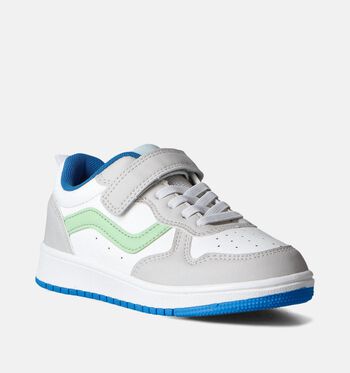 CEMI Chaussures plates Blanc/Bleu/Gris