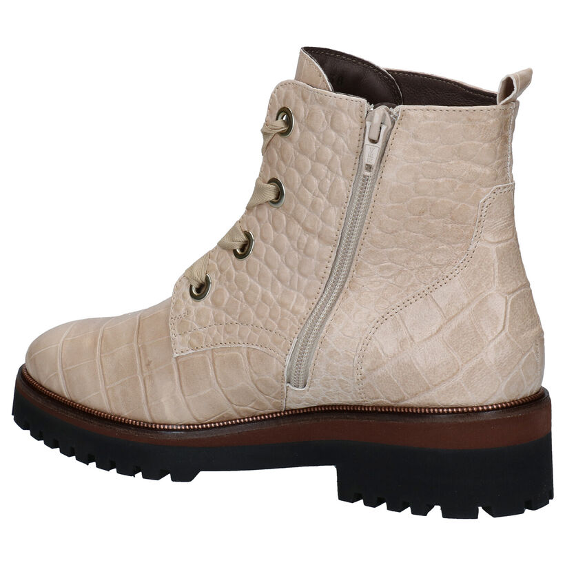 Softwaves Beige Bottines in leer (281934)