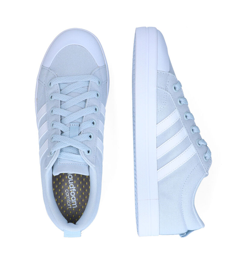 Adidas Bravada Blauwe Sneakers voor dames (300167) - geschikt voor steunzolen