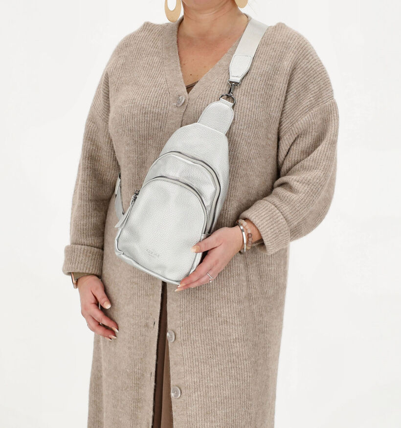 Charm London Zilveren Crossbodytas voor dames (374380)