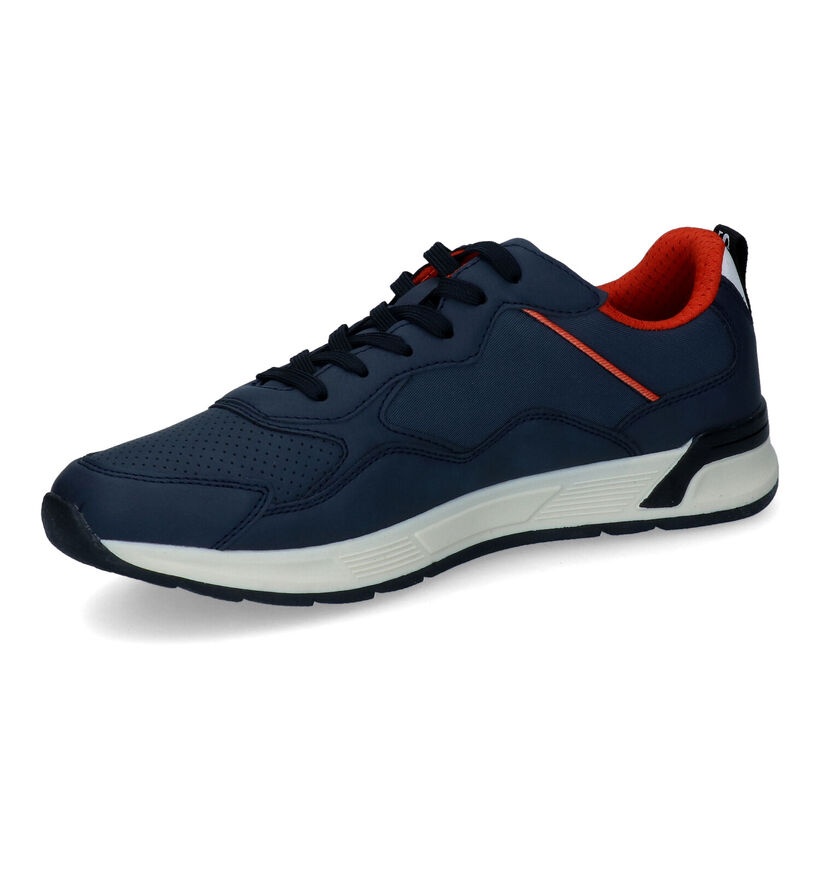 Origin Chaussures plates en Bleu foncé pour hommes (303196)