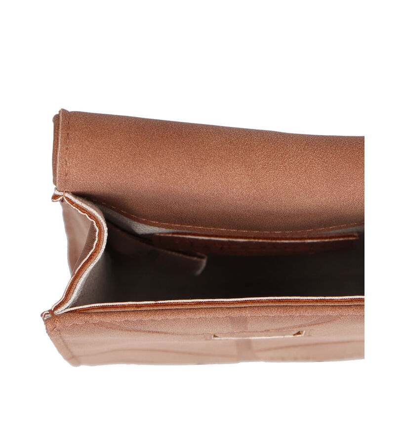 Woomen Nervure Pochette pour téléphone portable en Cognac pour femmes (314865)