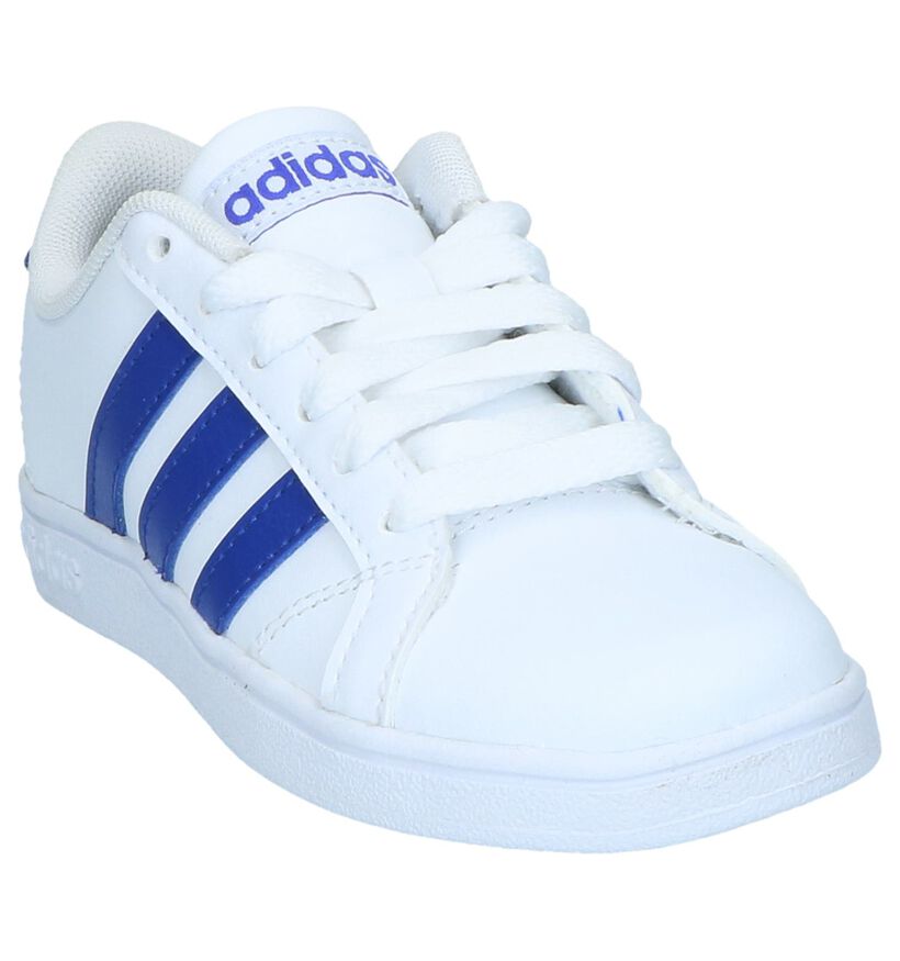 adidas Baseline K Sneakers en Noir en cuir (237174)