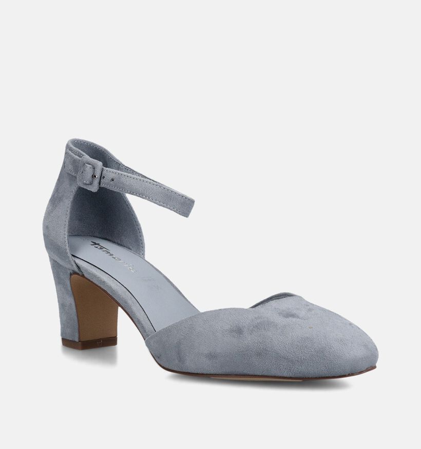 Tamaris Escarpins &agrave; bride en Bleu clair pour femmes (367670)