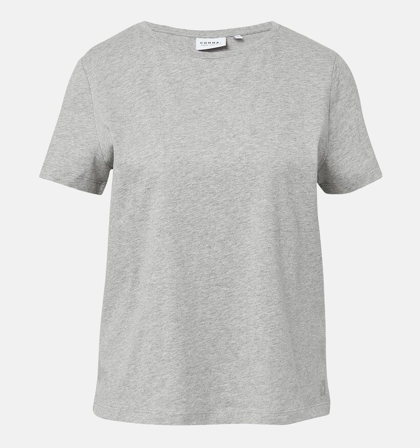 comma casual identity T-shirt en Gris pour femmes (364471)