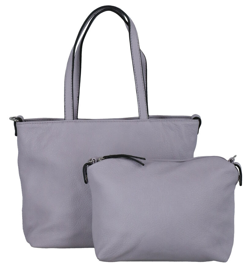 Emily & Noah Bruine Bag in bag Handtas in kunstleer (282165)