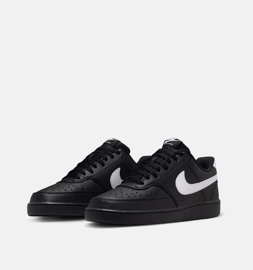 Nike Court Vision Lo Zwarte Sneakers voor heren, jongens (347852)