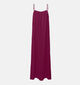 Pieces Glive Donkerpaarse Lange Jurk voor dames (372383)