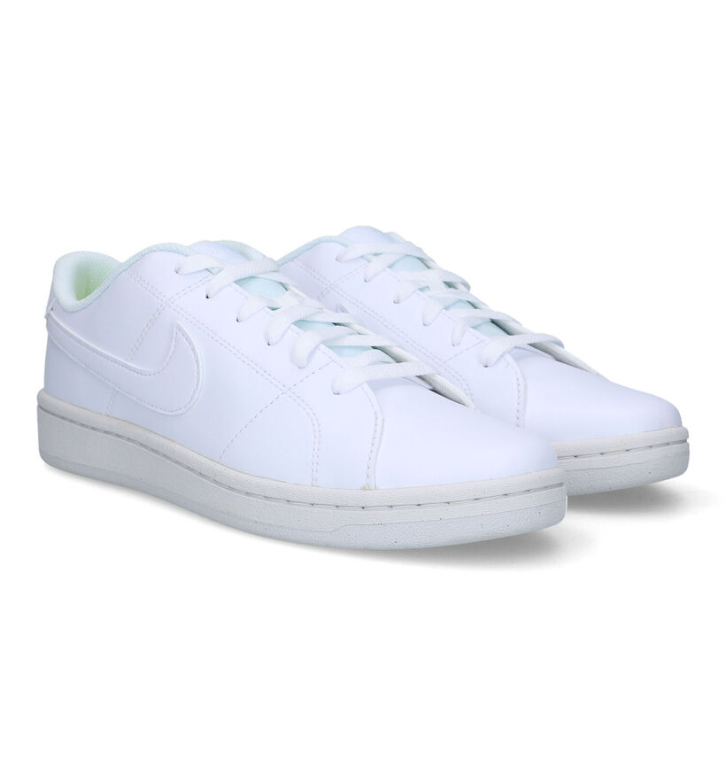 Nike Court Royale Baskets en Blanc pour hommes (319402)