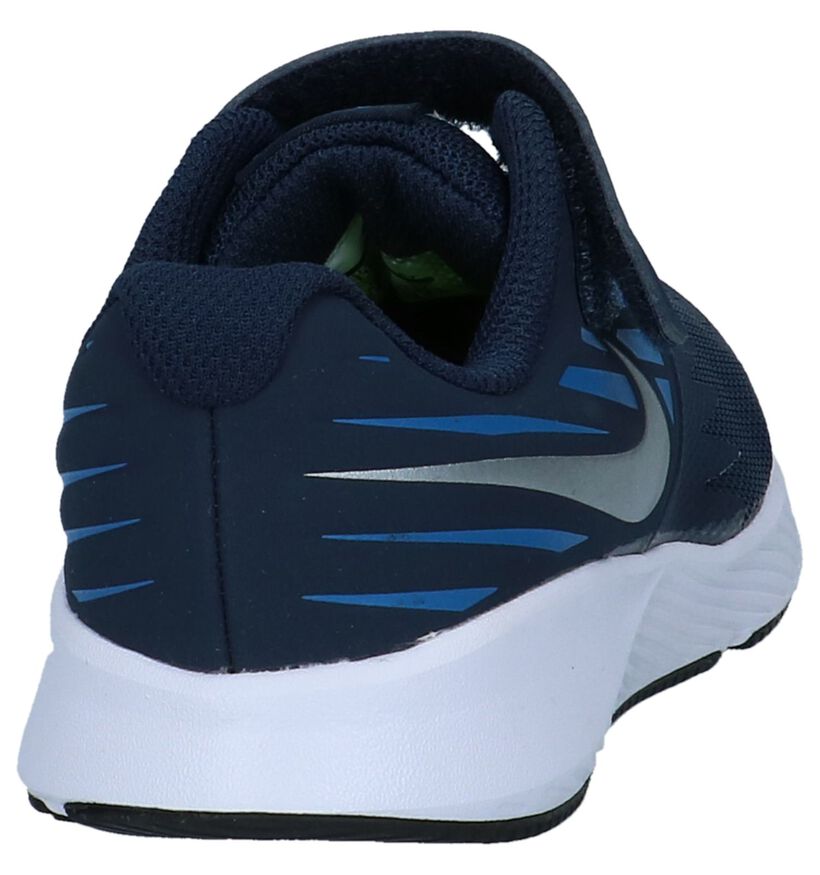 Donkerblauwe Sportschoenen Nike Star Runner PS, , pdp