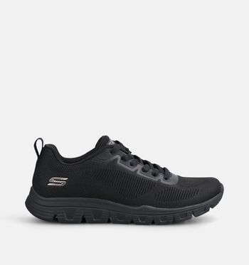 Skechers Memory Foam Low Sneakers Zwart/Taupe/Paars/Blauw/Grijs