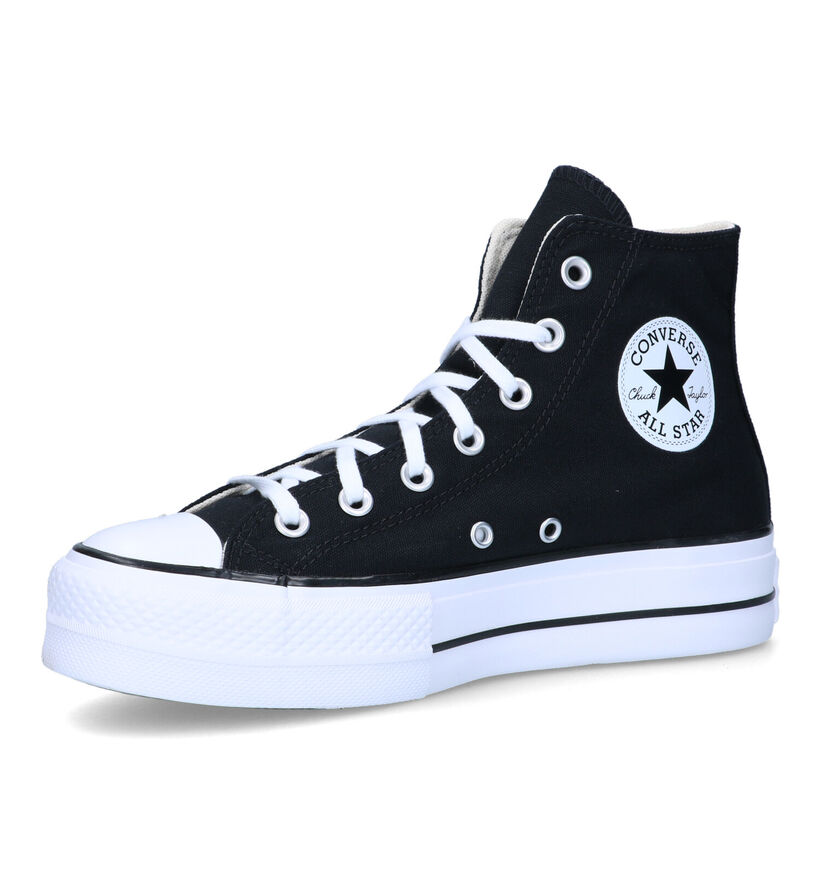 Converse Chuck Taylor AS Platform Baskets en Noir pour femmes (325498)