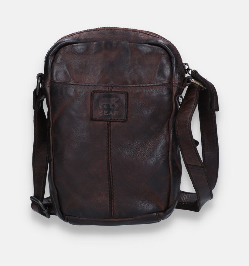 Bear Design Sac à bandoulière en Brun pour hommes (358892)