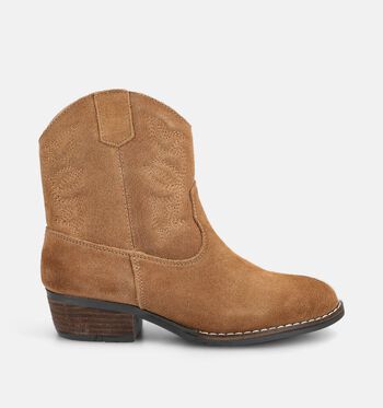 Milo & Mila High Laarzen Cognac