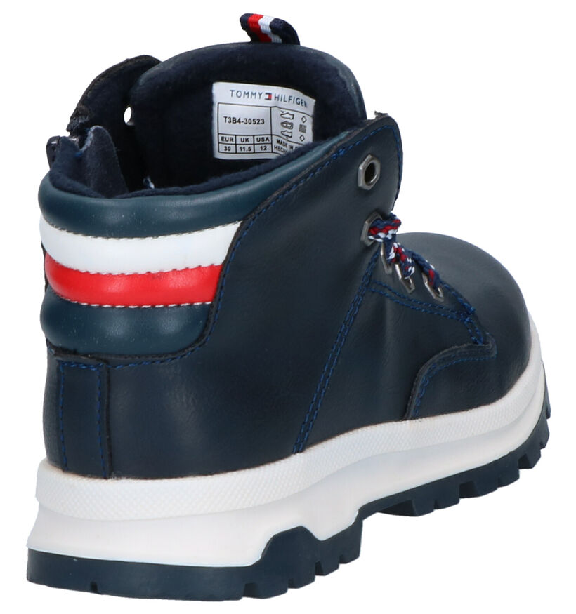 Tommy Hilfiger Chaussures hautes en Bleu foncé en simili cuir (257338)