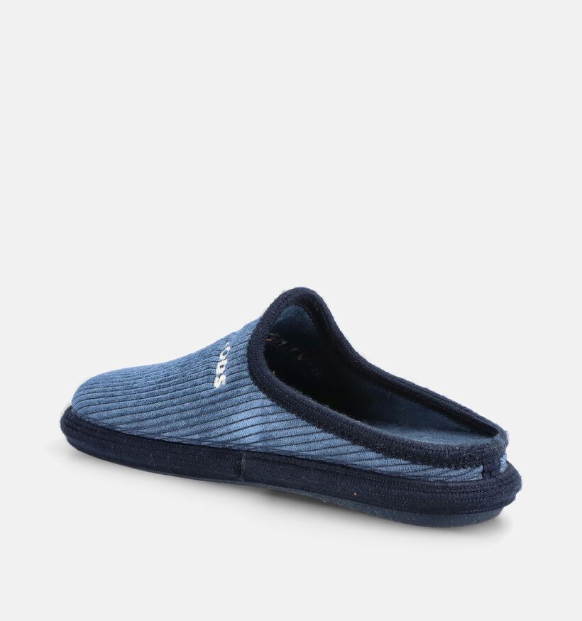 River Woods Hendrik Donkerblauwe Open Pantoffels voor jongens (381158) - geschikt voor steunzolen