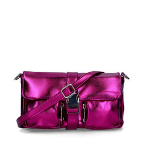 J.M Factory Fuchsia Crossbody Tas voor dames (334605)