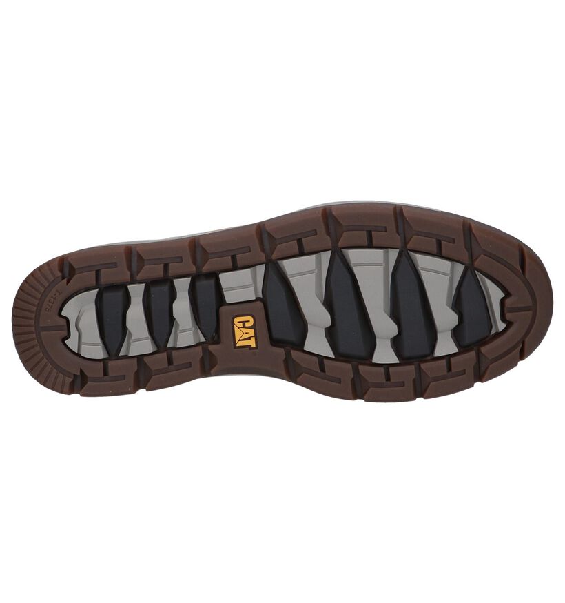 Caterpillar Chaussures basses en Beige en nubuck (238191)