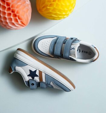 Milo & Mila Baskets Bleu