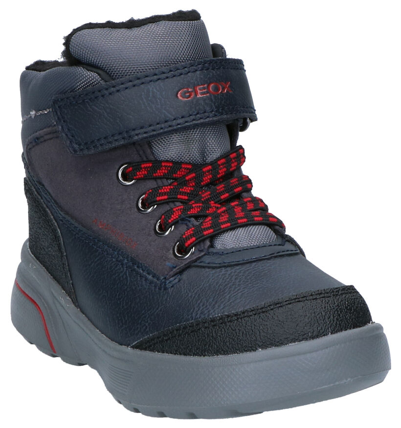 Geox Chaussures hautes en Bleu foncé en simili cuir (254535)