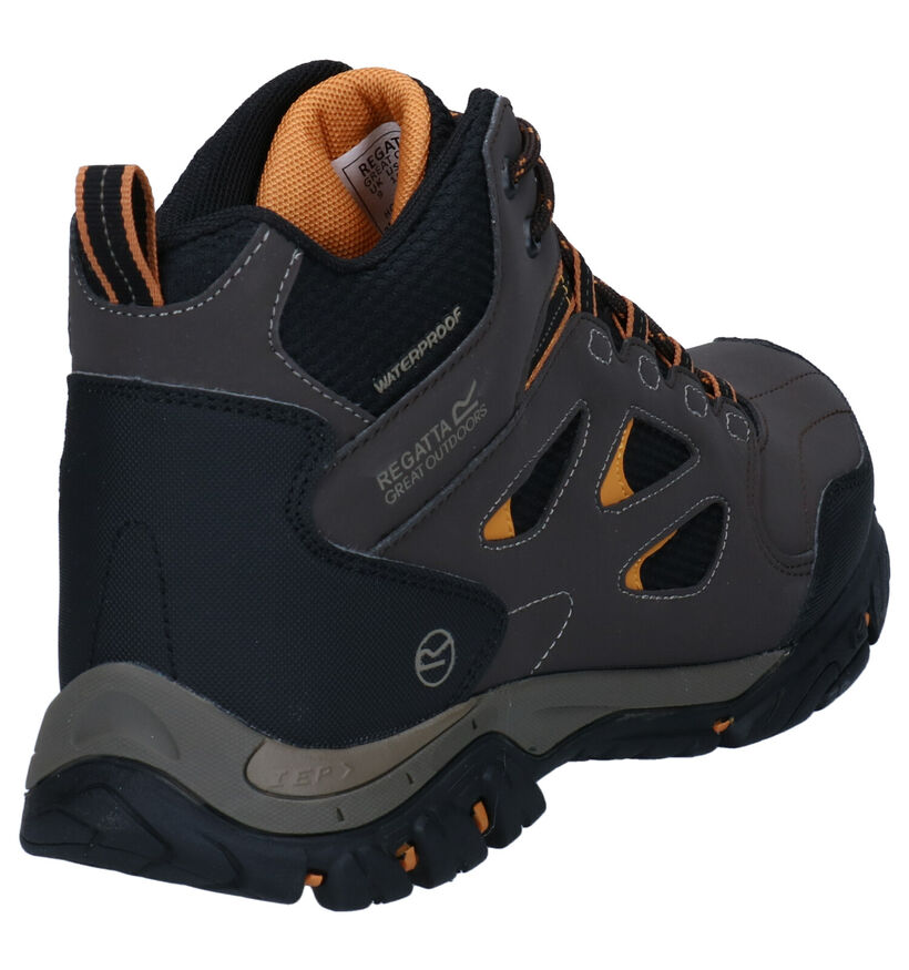 Regatta Holcombe Kaki Wandelschoenen voor heren (331962) - geschikt voor steunzolen