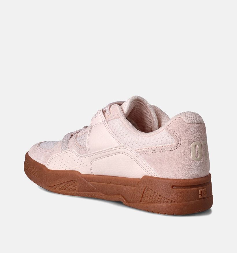 DC Shoes Construct Roze Skate sneakers voor dames (350834) - geschikt voor steunzolen