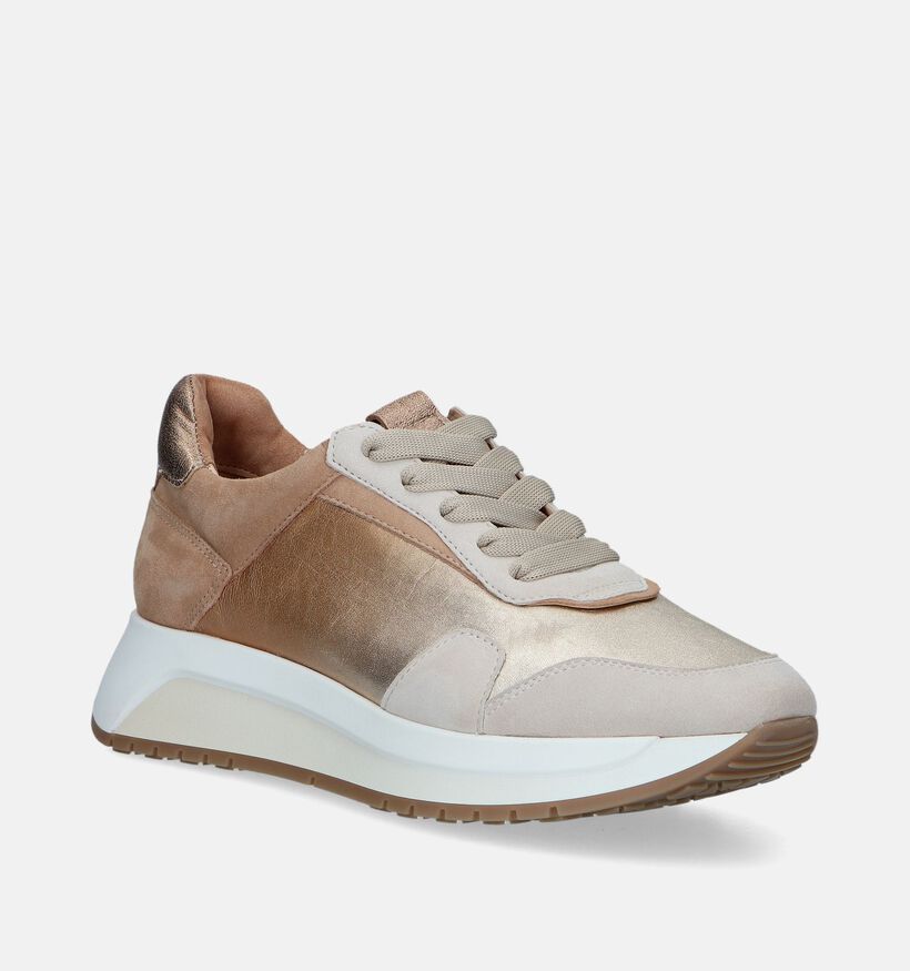 Softwaves Gouden Sneakers voor dames (340362) - geschikt voor steunzolen