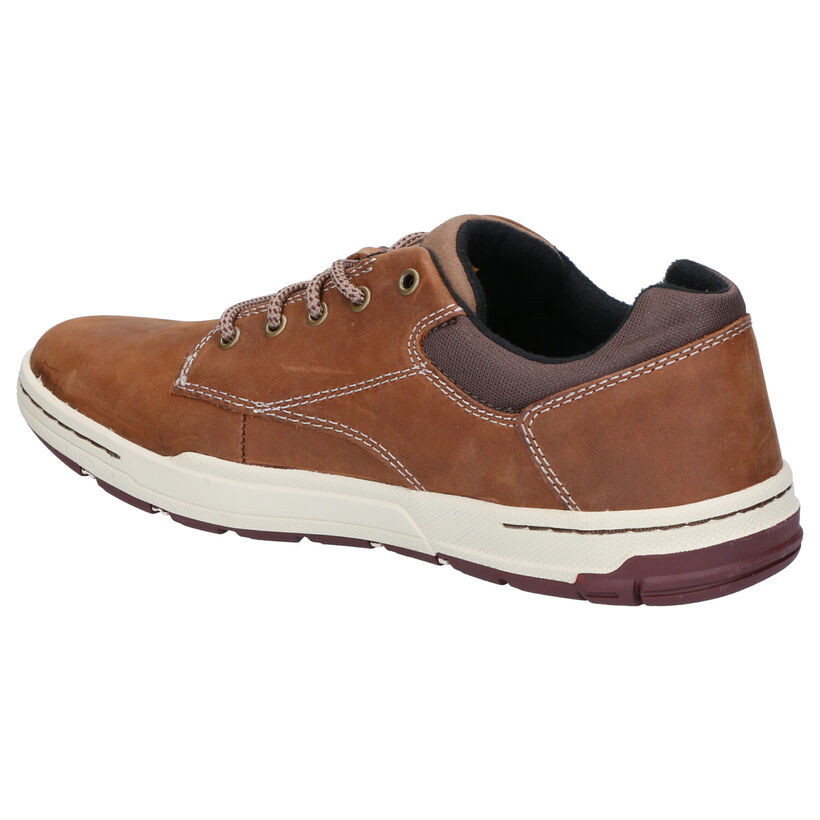 Caterpillar Colfax Chaussures à lacets en Brun en textile (266928)