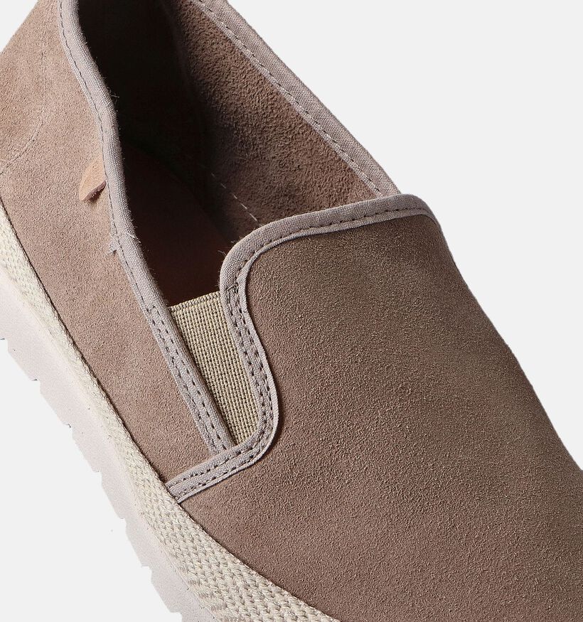 Verbenas Boris Serraje Beige Instappers voor heren (357749)
