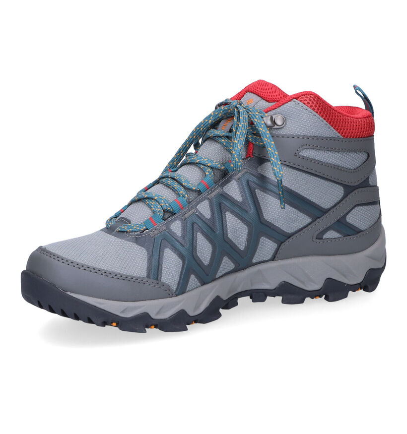 Colombia Peakfreak X2 Mid Outdry Bottines en Gris pour femmes (303801) - pour semelles orthopédiques