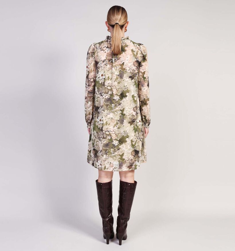 Sisters Point Elza  Robe mi-longue en Vert pour femmes (371956)