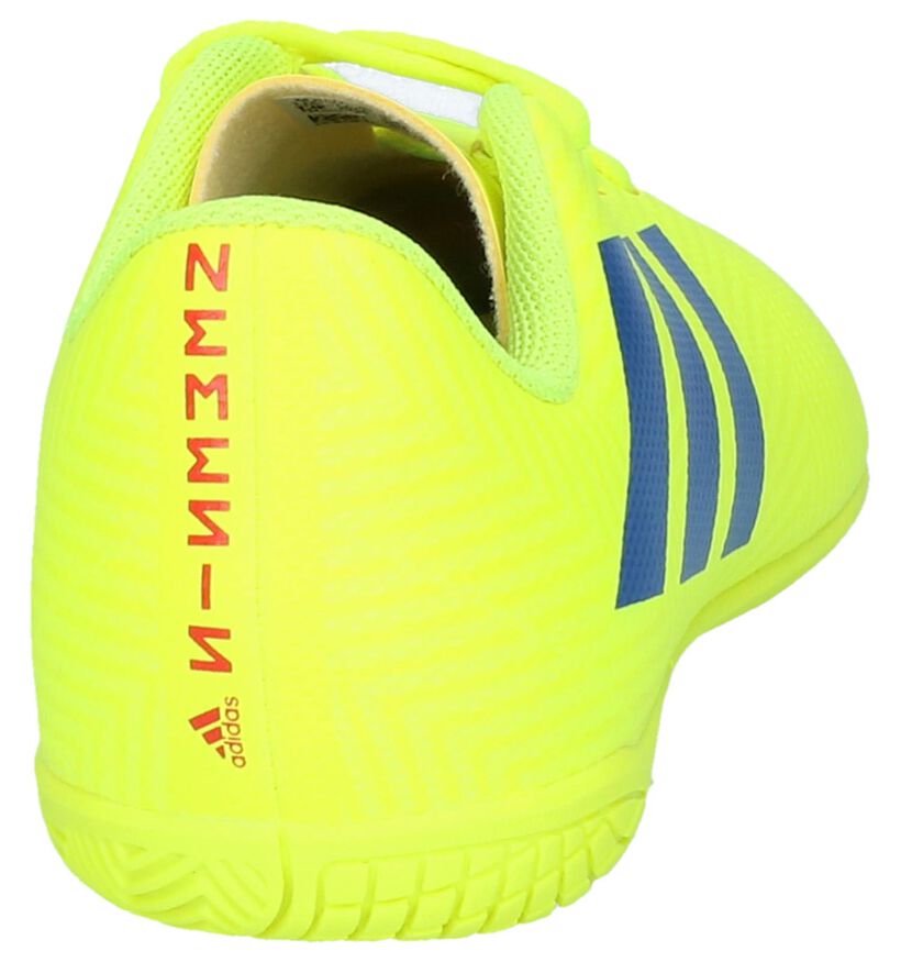 Fluogele Zaalvoetbalschoenen adidas Nemiziz in kunstleer (237169)