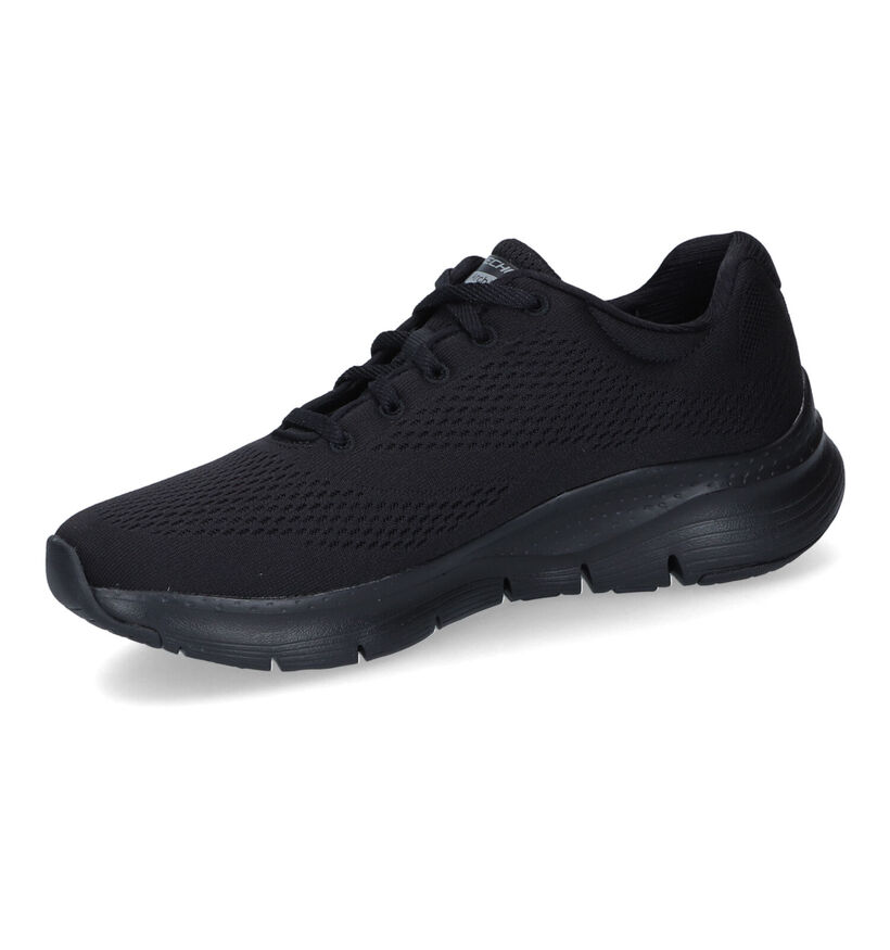 Skechers Arch Fit Big Appeal Baskets en Noir pour femmes (310636) - pour semelles orthopédiques