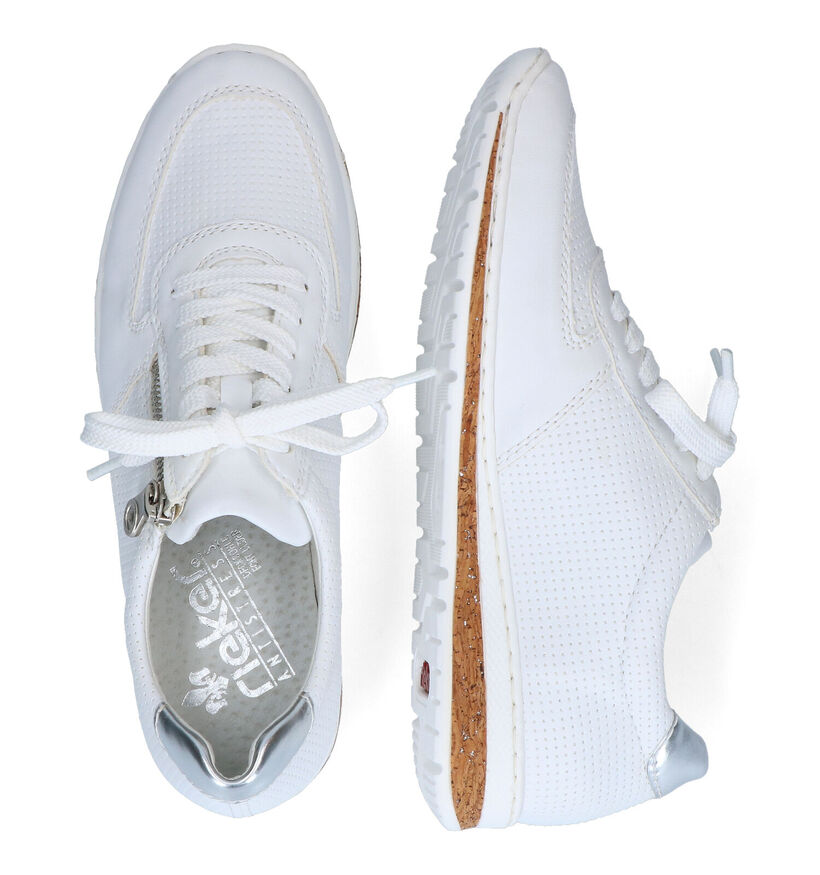 Rieker Witte Sneakers voor dames (335508)