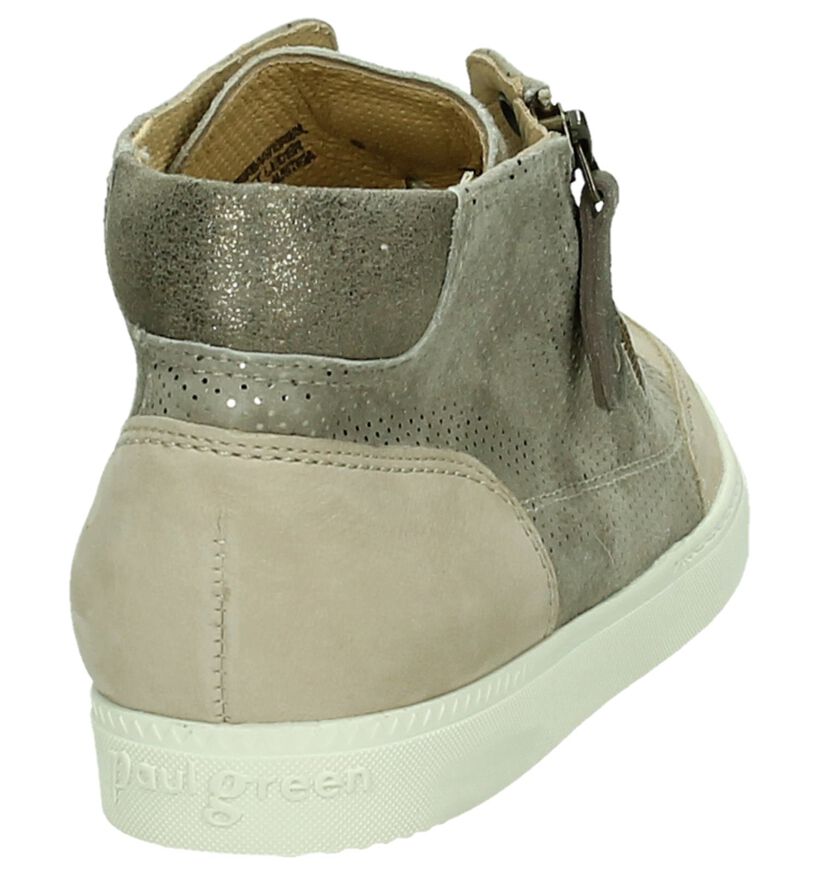Paul Green Sneakers hautes  (Taupe), , pdp