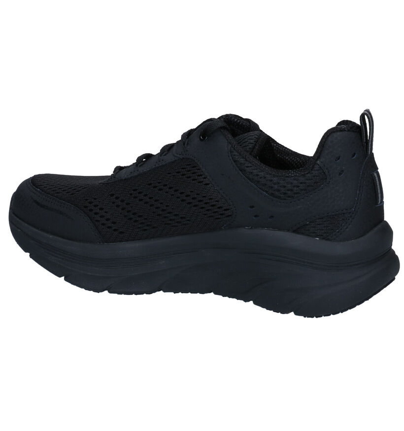 Skechers D'Lux Walker Baskets en Noir pour femmes (295685)