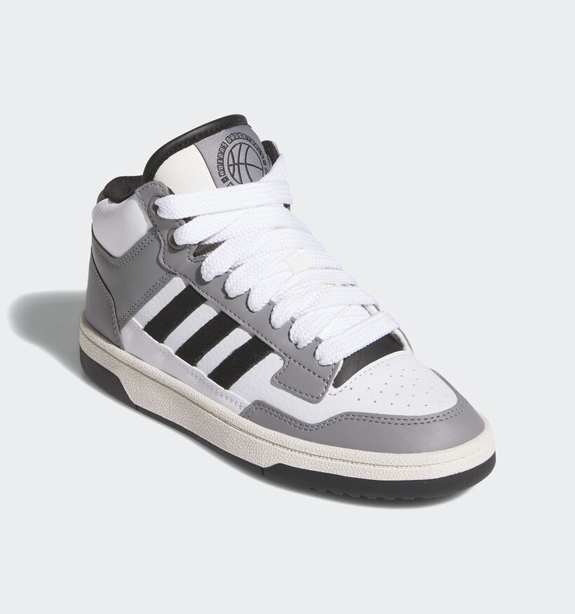 adidas Raport Court Mid Grijze Sneakers voor jongens (348976)