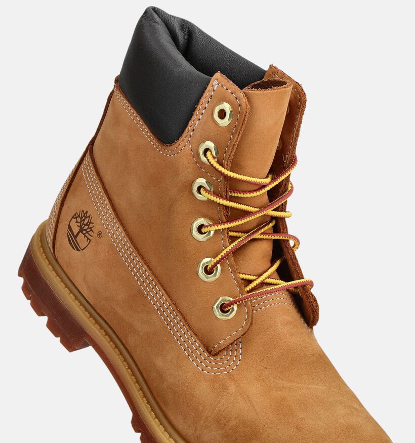 Timberland Premium 6 Inch Boots à lacets en Camel pour femmes (360178) - pour semelles orthopédiques