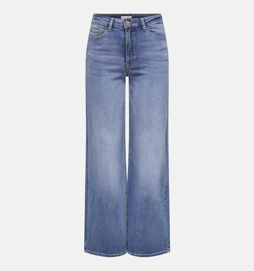 JDY Felina Wide leg jeans en Bleu L30 pour femmes (351384)