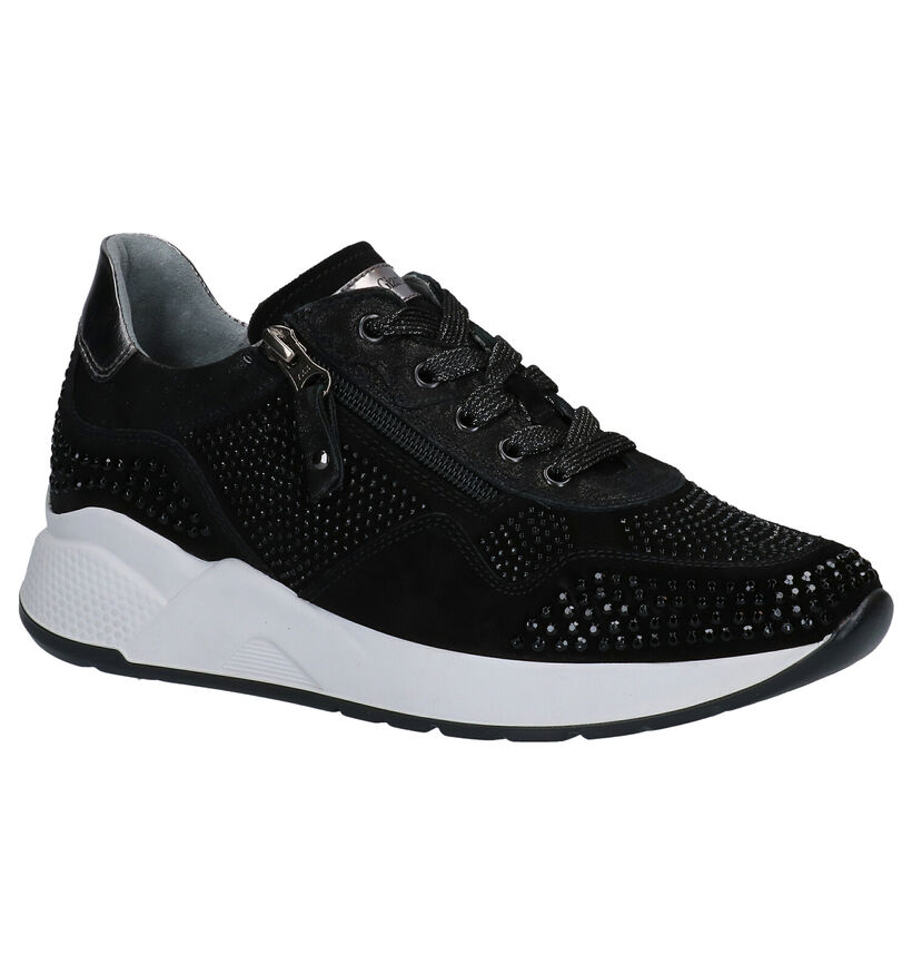 NeroGiardini Zwarte Sneakers in nubuck (278975)