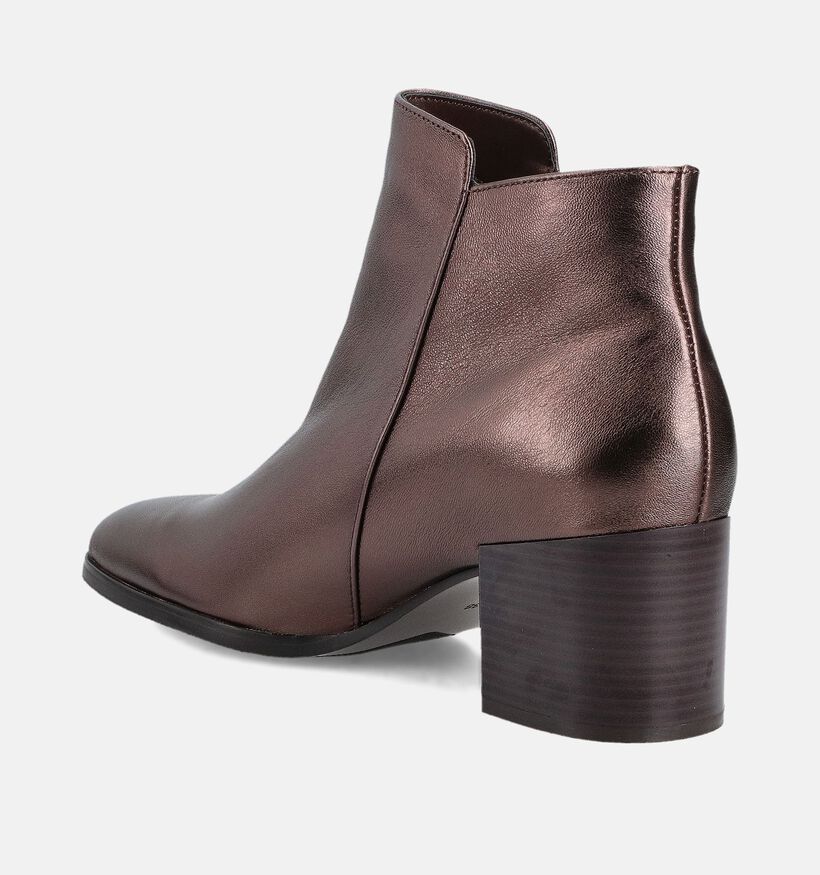 Regarde le Ciel Taylor Bottines à talons en Marron pour femmes (365551)