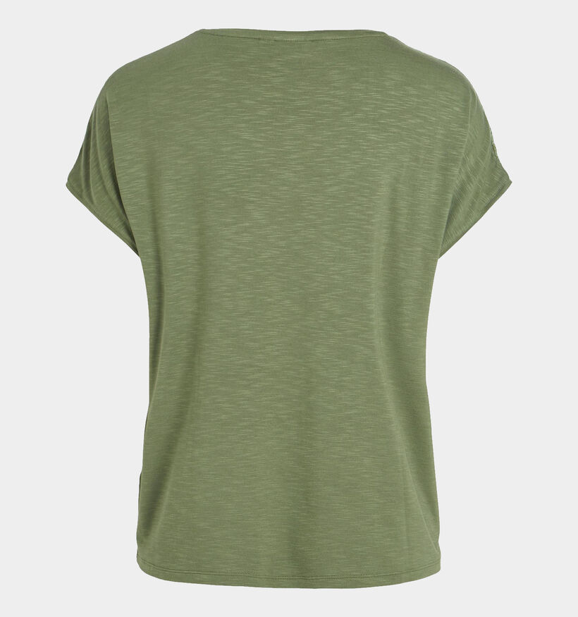 Vila Papsi T-shirt en Khaki (319150)