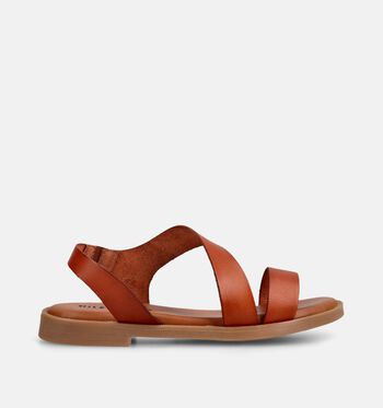 Milo & Mila Sandalen Cognac