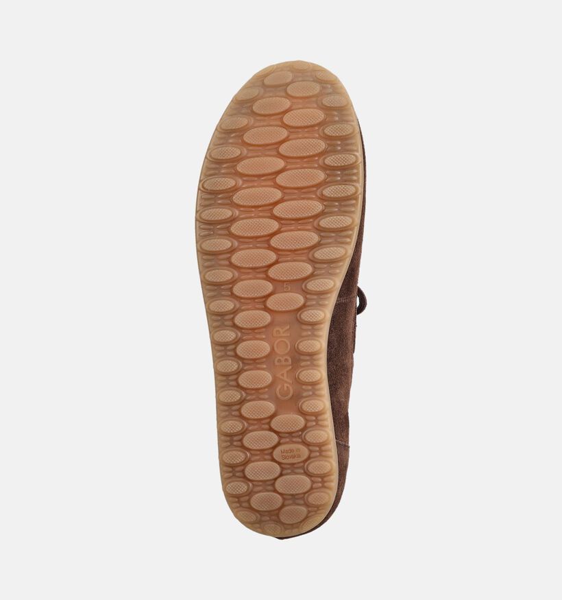Gabor Bruine Bootschoenen voor dames (378271) - geschikt voor steunzolen